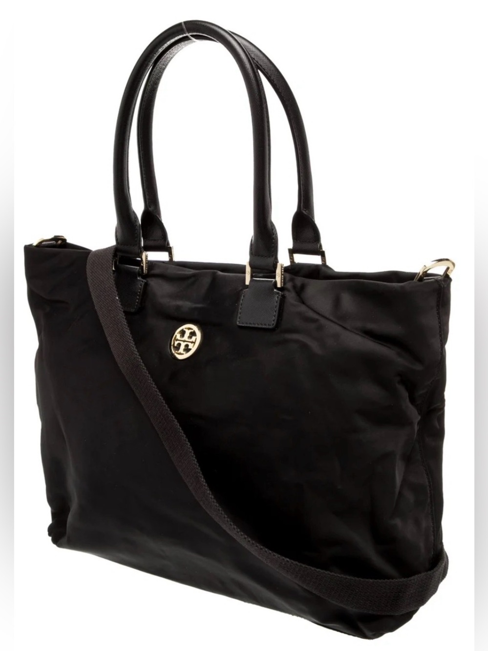 Tory Burch EUC Dena Convertible Nylon Tote